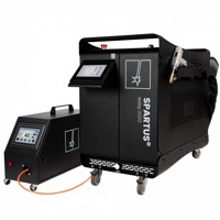 SPARTUS Laserová svářečka Easy 1500 s automatickým podavačem drátu až - funkce čistění a řezání v jednom stroji