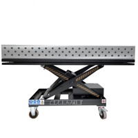 FERROS 3D mobilní zdvih svařovací stůl 2400 x 1200 (elektrohydraulická verze)