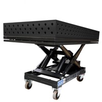 MAXIMUS 3D mobilní zdvihací svařovací stůl 2000 x 1000 (elektrohydraulická verze) - Spartus