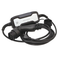 Nabíjecí kabel EV - zásuvka 16 A / T2 - 5 m - 10 A / 16 A nastavitelný 1ph 3,6...