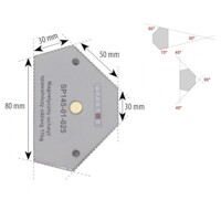 Magnetický svařovací držák, max. pracovní zatížení 11kg