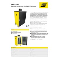 Sušicí pec na elektrody ESAB SDE-250 (400 V)