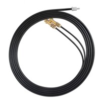 Dvojitě izolovaná ocelová vložka (0,8 - 1,6 mm), 5 m