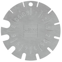 Tloušťka 3 gauge 0,6  8 mm