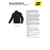 Ohnivzdorná bunda MW STRETCH FR JACKET BLK 3XL - Esab